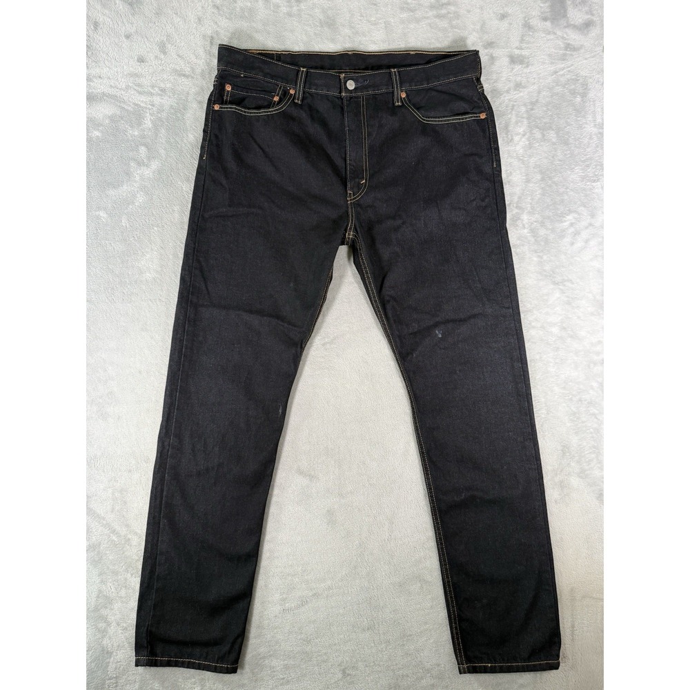Levis 512 Jeans Mens 38x32 Slim Fit Tapered Dark Wash